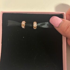 Pandora Rose Gold Pink Clips